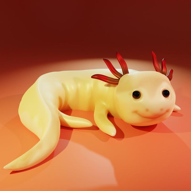 Cute Axolotl