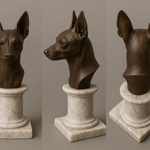 Pinscher Bust