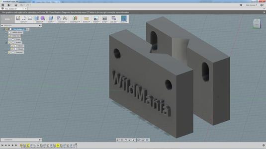 Super simple pen holder for Geeetech i3 B2 Pro