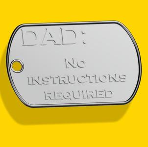 Dad Dog Tag