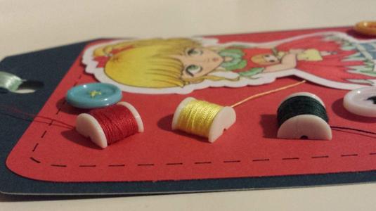 Crafting card decorations (4 items)