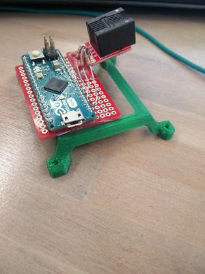 arduino micro with raspberry Pi case 