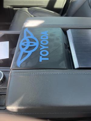 2022+ Tundra, 23 Sequoia center console filler
