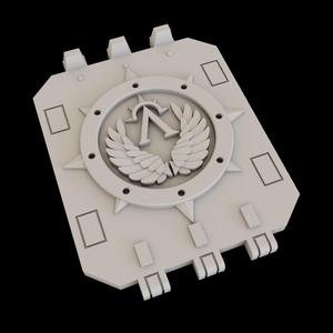 Land Raider or Spartan door (Dark Angels - Ironwing)