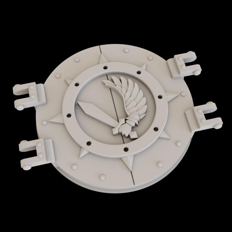 Deimos Pattern Rhino Door (Dark Angels - Ravenwing)