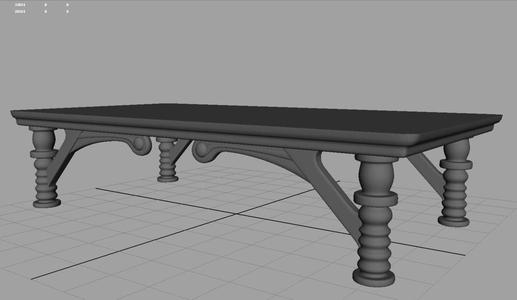 Medieval table.