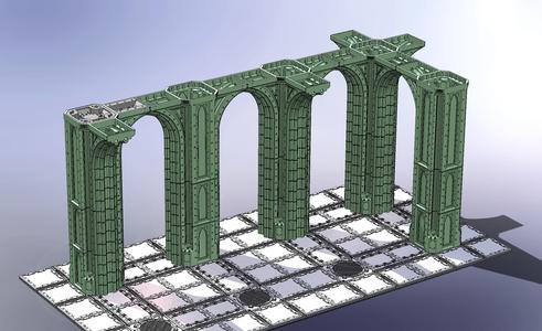 Archway Columns Zone Mortalis 28mm