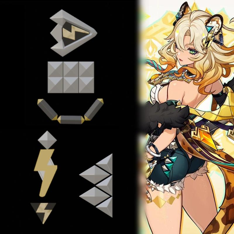 Xilonen Belt and Shorts Accesories - Genshin Impact