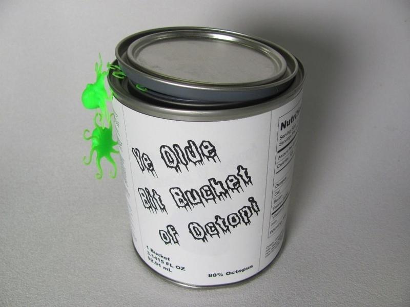 Bucket O' Octopi Packaging