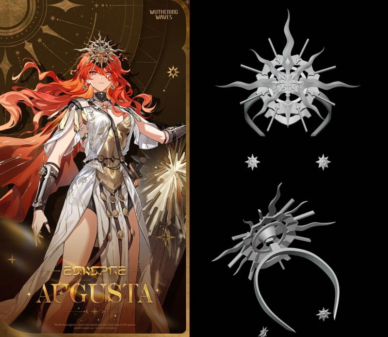 Augusta Crown - Wuthering Waves cosplay accessories