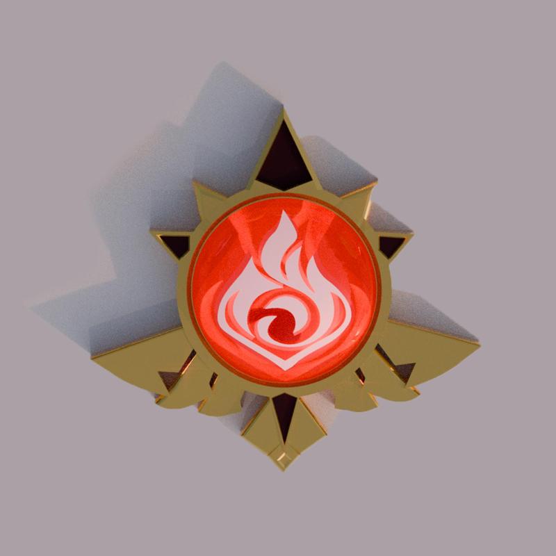 Genshin Mondstadt Pyro Vision