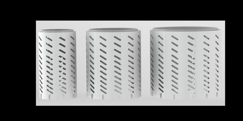 Aquaponics Bell Siphon Perforated Substrate Barrier