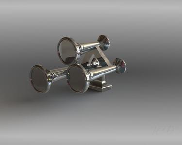 1/32 scale triple bugle