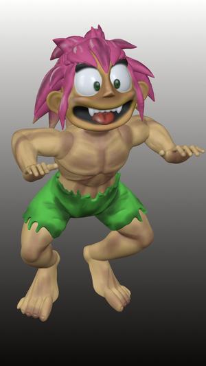 Tombi Tomba Playstation 1 Action Figure
