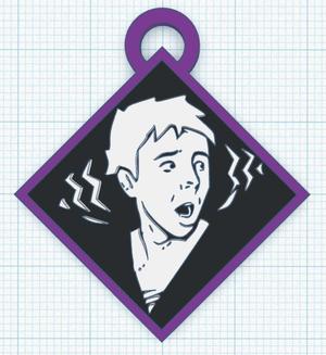 Key ring/Keychain Dead By Daylight - Premonition