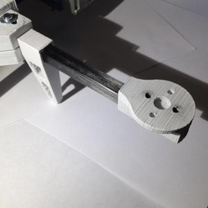 Motor mount + Landing legs for 10mm square tube