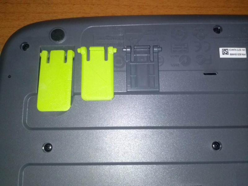 Pattes rallongées pour clavier Logitech K330