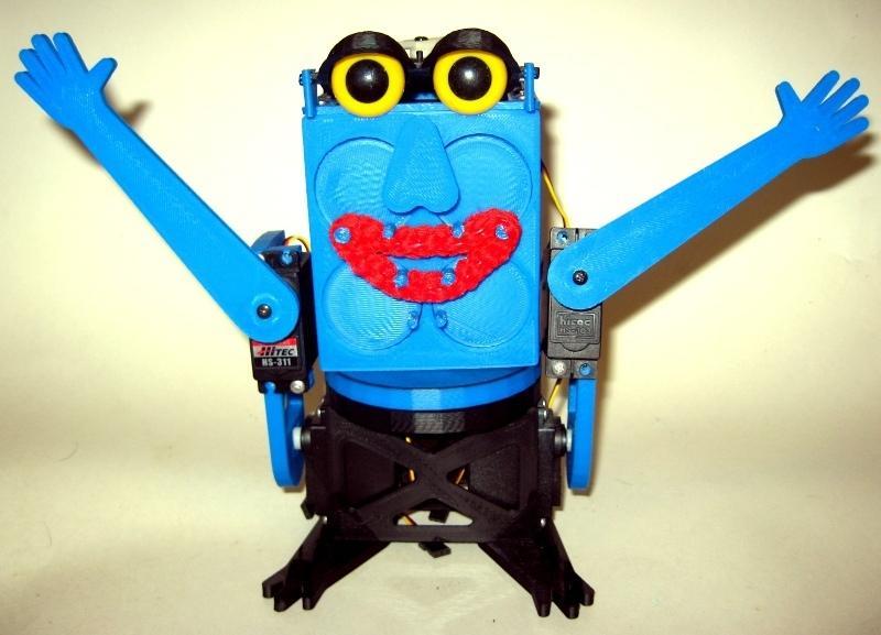 ESRA 3D printed arms and neck
