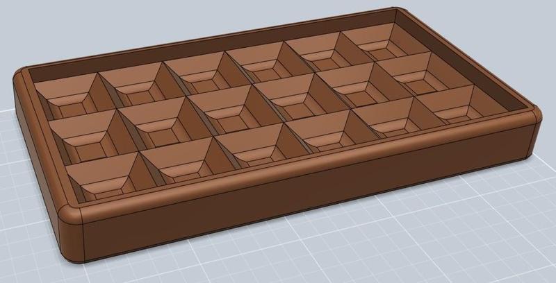 Schokoladenform - Chocolate mold 