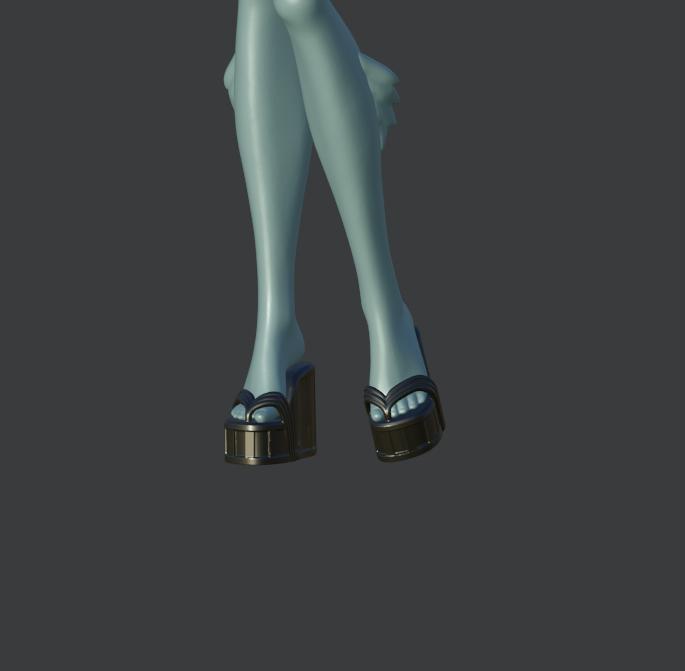 Lagoona blue G1 shoes for monster high G3