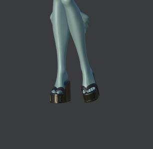 Lagoona blue G1 shoes for monster high G3