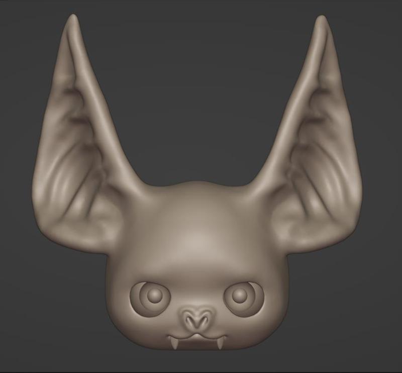 BJD  DOLL 1/8 Batty head Wes