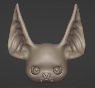 BJD  DOLL 1/8 Batty head Wes