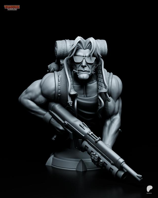 Tarma Roving - Metal Slug - Bust