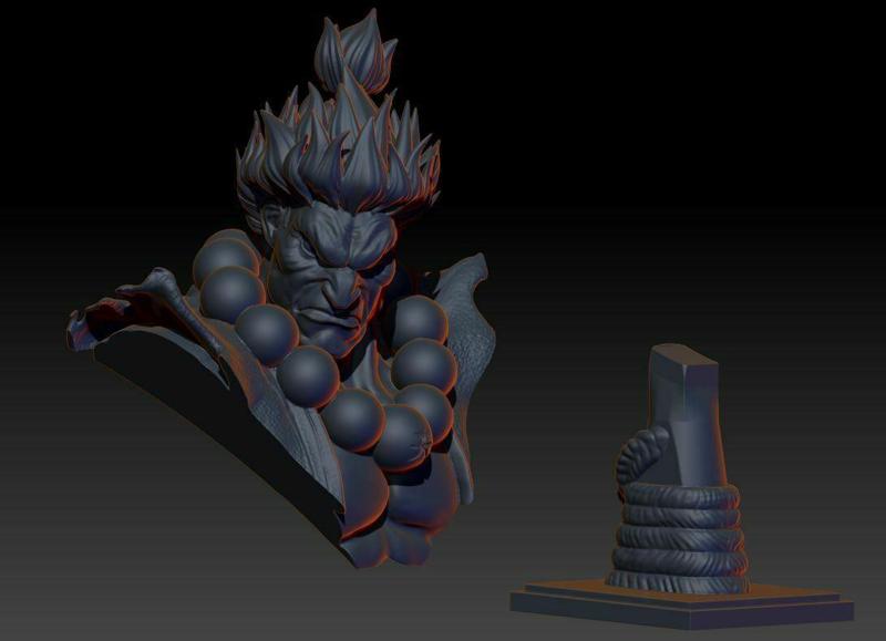 Akuma Bust Gouki Street Fighter