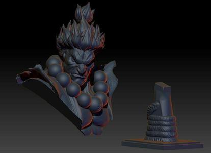 Akuma Bust Gouki Street Fighter