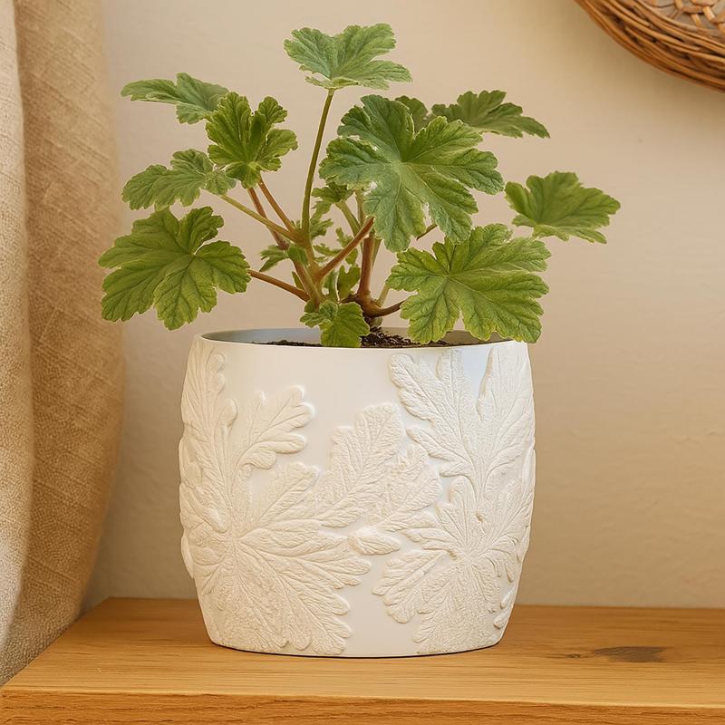 Oak Leaf Acorn Plant Pot STL – No Supports, Forest Style