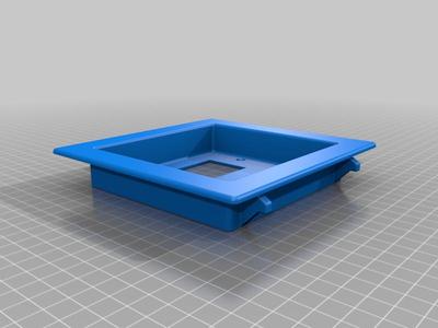 Outlet Plate for Charger in Cabinet