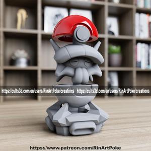 Shellder in the pokeball from Pokemon
