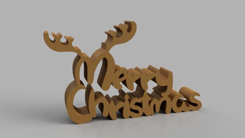 Merry christmas sign
