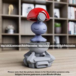 Shuppet in the Pokeball from pokemon