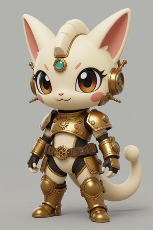Steamowth – Steampunk Meowth STL