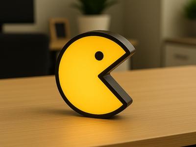 Pacman Lightbox | LED Lamp