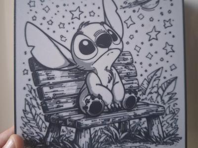 Stitch thinking lightbox
