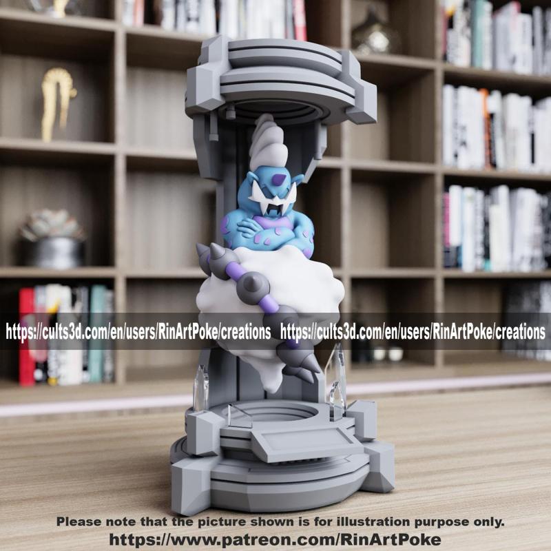 Thundurus in the lab from pokemon