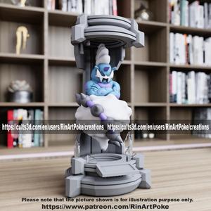 Thundurus in the lab from pokemon