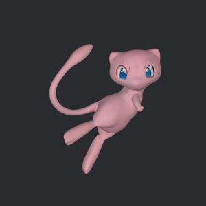 Mew 3D Print Model - STL for 3D Printing