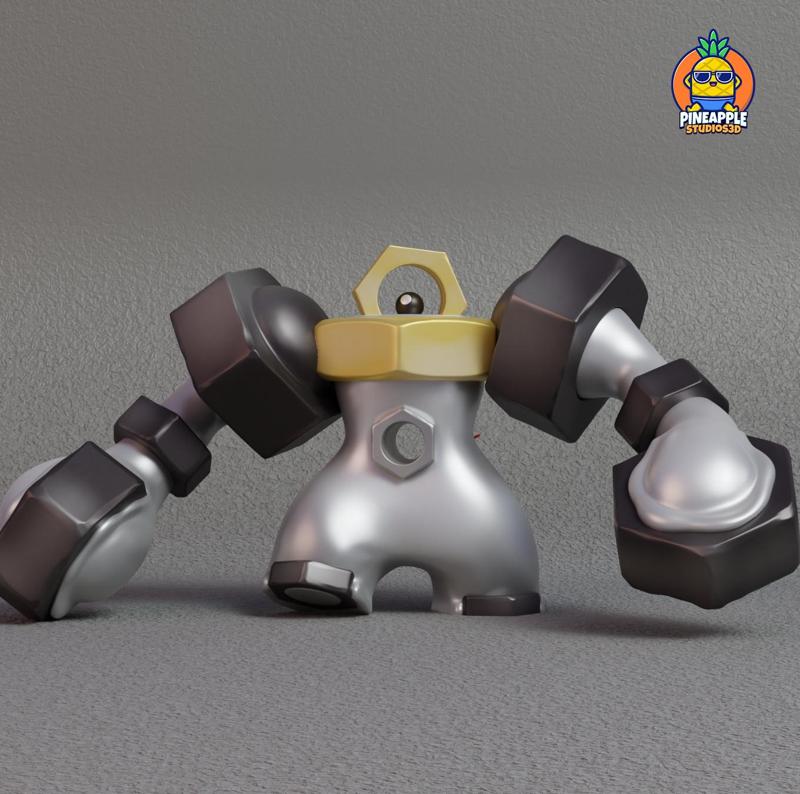 Pokemon - Melmetal with 2 poses