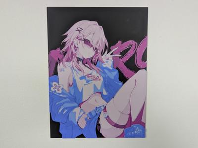 Honkai Star Rail: March 7 Hueforge (Art by QuAn)