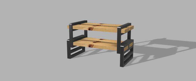 Shoe organizer / shoe rack (pallet boards)