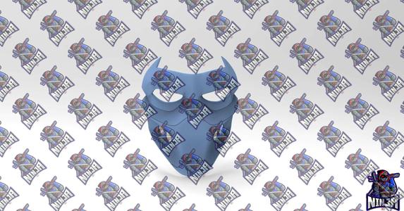 Red Hood Mask for 3d printing