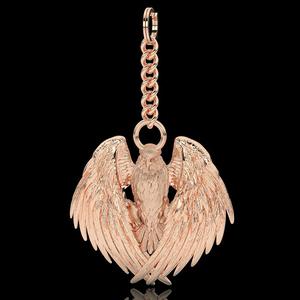 Key holder chain printable 3D model eagle
