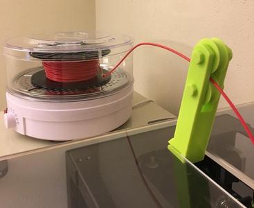 Filament Guide with Pulley Sheaves for 608 Bearings