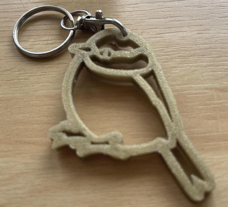 Birds key ring