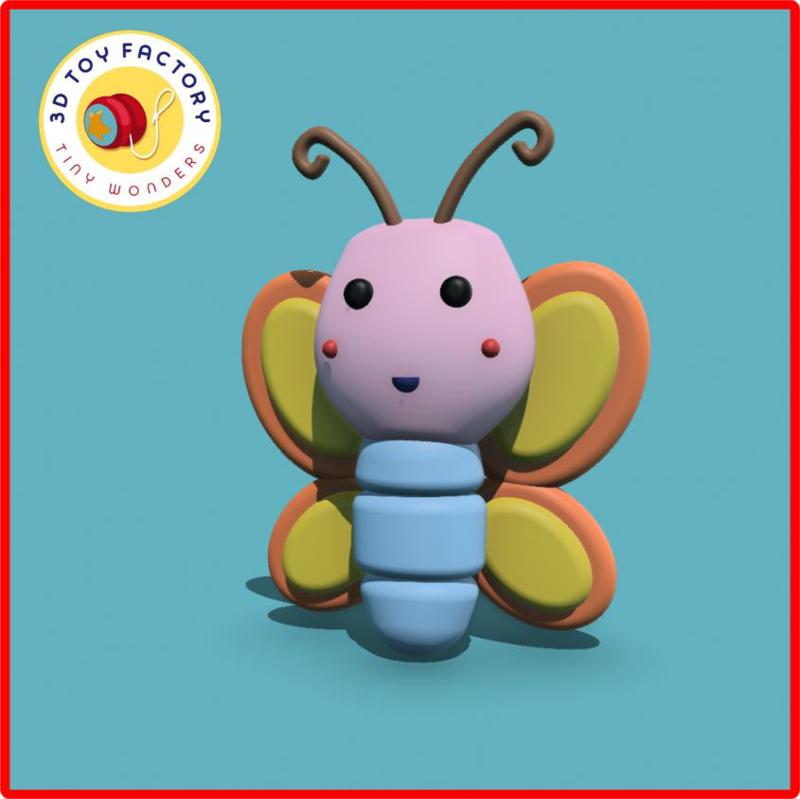 Cute Cartoon Butterfly