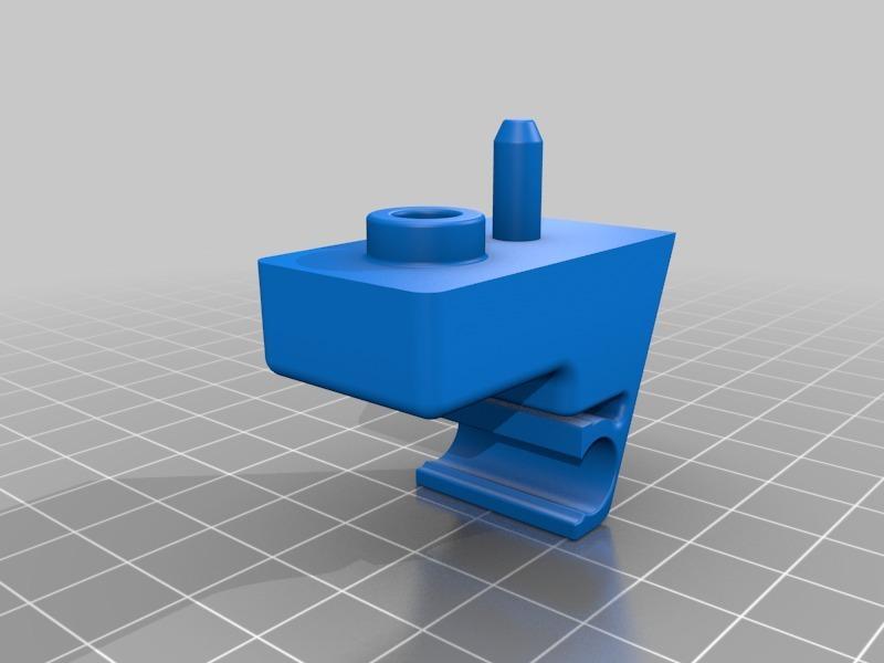 Fiat Punto Grande sunscreen visor holder